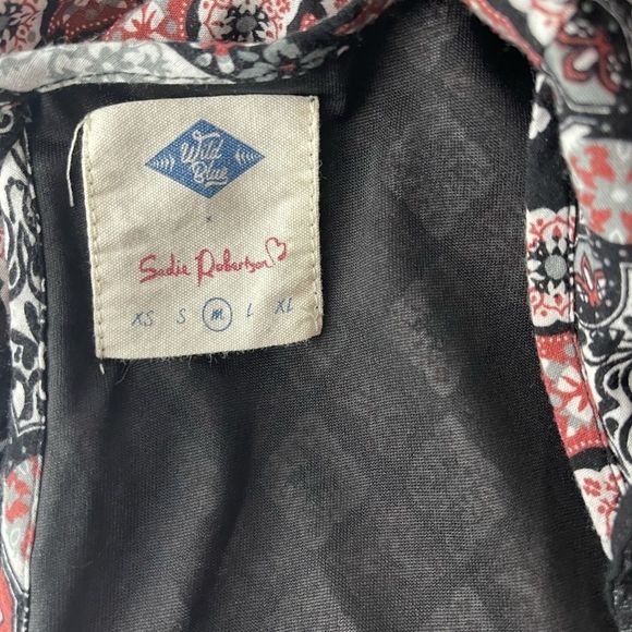 Wild Blue floral boho long sleeve ruffle romper - Picture 9 of 10